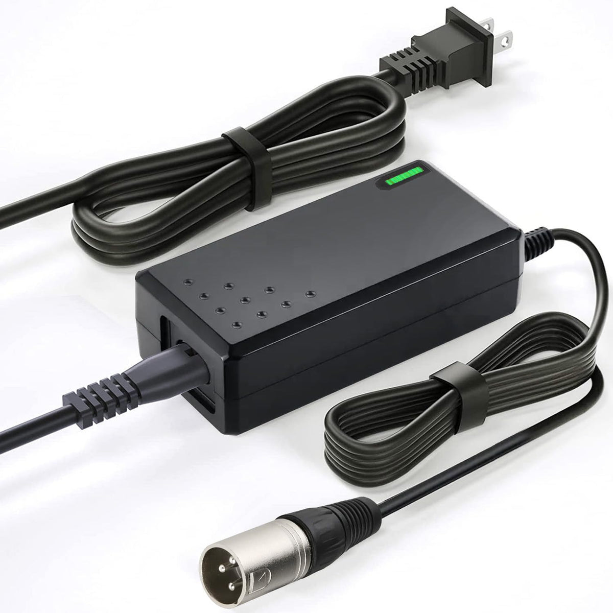 24V 3-Pin XLR Battery Charger for Shoprider Dasher Echo Scootie XtraLite Scooter