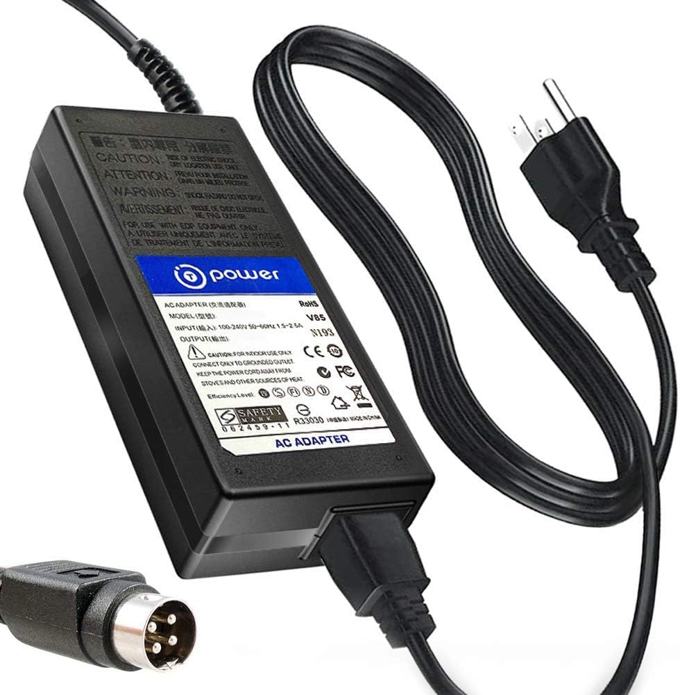 24V 4-Pin AC Adapter for Kukai SEC-E9 SEC-E9 PRO 2019 Key Cutting Machine