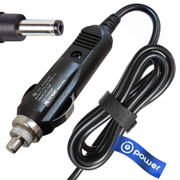 12V Car Charger for Shark FlexBreeze Pro Mist TableMate Fan FA302 FA300 FA200