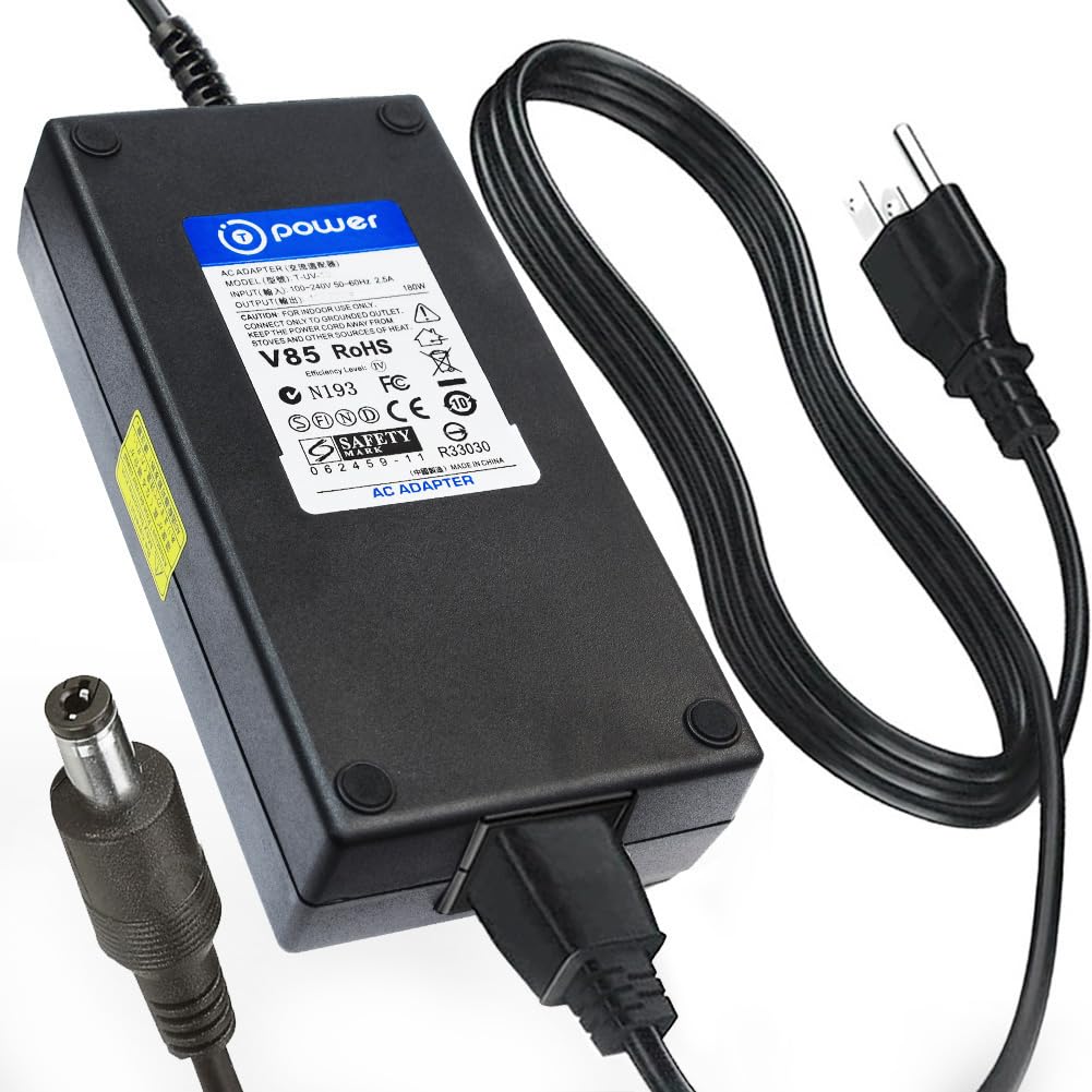 12V AC Adapter for VTOMAN Jump 1800 1800X Solar Generator Power Station Charger
