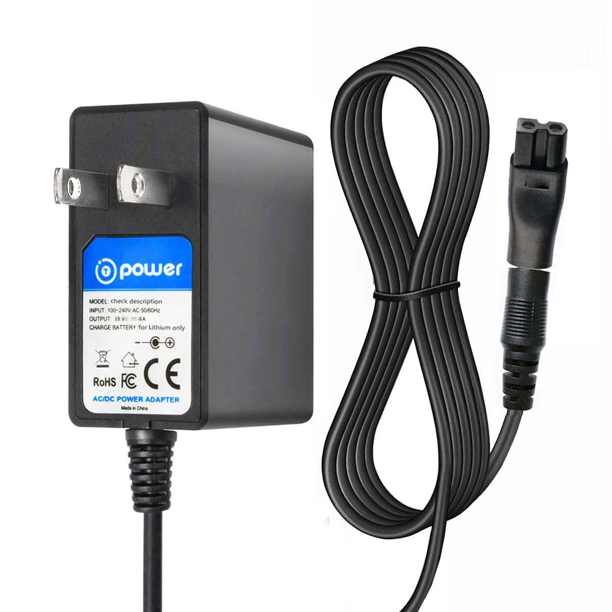 12.6V Charger for Paxcess HJ1103 Qomotop HJ1103J Pool Vacuum XSG1261800