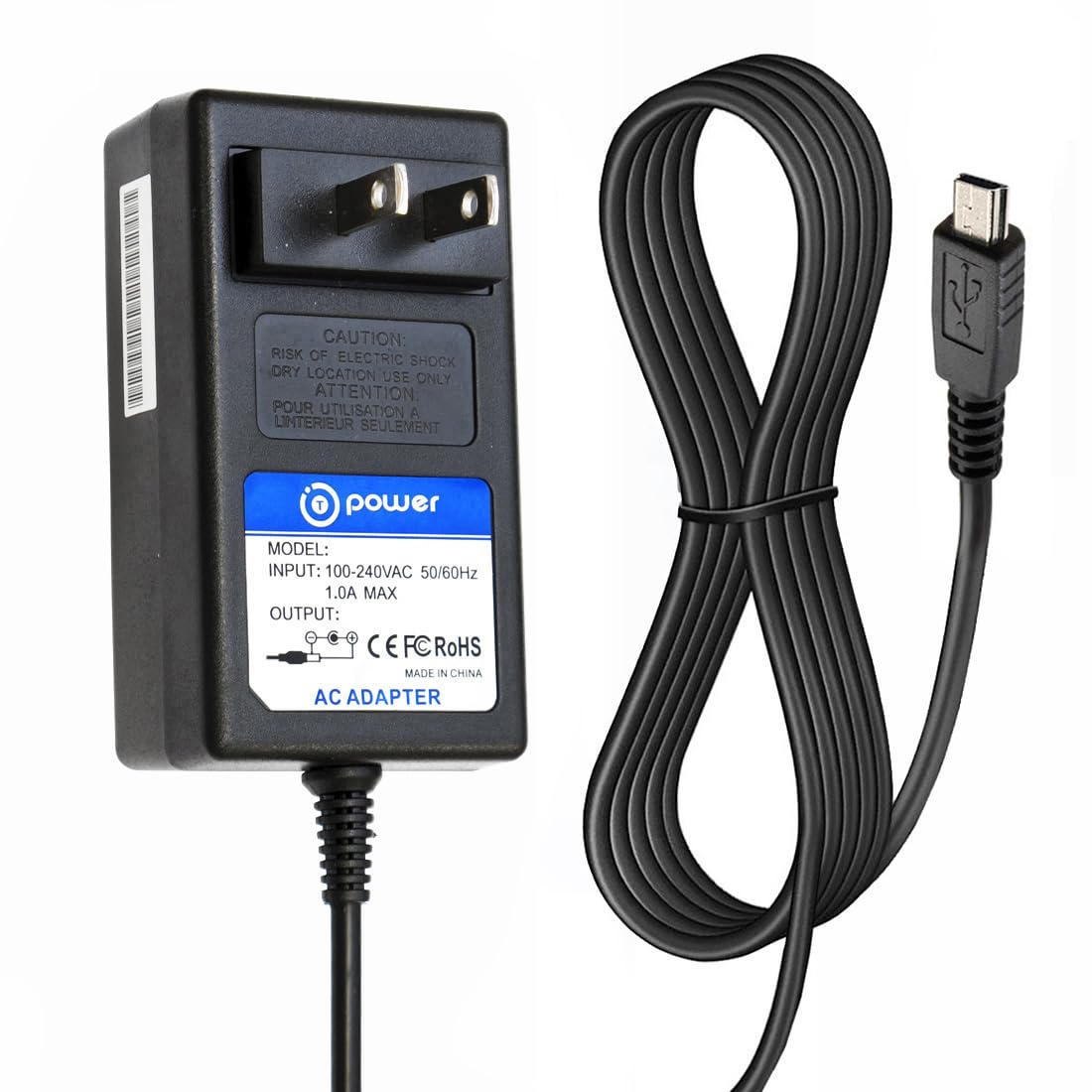 19V Mini USB AC Adapter for Verilux HappyLight Touch VT32 Touch Plus VT42 Lamp