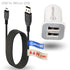 T-Power ( 6 Feet cord ) CAR CHARGER for Qi Enabled Wireless Charger Pad Plate For Brands: PowerBot PB1020 ,CHOE UPGRADED, Anker Nexus RAVPower Duracell Powermat Auto boat adpater + USB Data Cable
