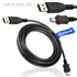 T-Power USB Cable for Garmin GPS Nuvi Approach /Astro /Colorado /Dakota /dezli /Trex Vista /eTrex /GPSMAP /Montana , USB Charge Cable power supply cord plug spare