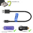 T-Power USB Power Cable for Roku Streaming Stick, HDMI (3500) 3500XB , 3600R / Google Chromecast V1, V2 (2015) ,Designed to Power Your Roku and Chromecast Streaming Stick from Your TV USB Port.