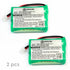 (2 x pack) T-Power 3.6v 900Mah Motorola Baby Monitors Battery TFL3X44AAA900 CB94-01A (Parent unit) Replacement Rechargeable Battery (3.6V NIMH 900Mah)